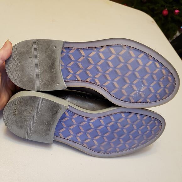 Ted Baker Shoes Mens 10.5 Oxford Wingtip TTamun-3 Faded Brown Work Dress - Picture 9 of 9